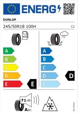 Dunlop Zimska pnevmatika 245/50R18 100H FR ROF=RFT SP WinterSport 3D * DUM2455018H3DROF