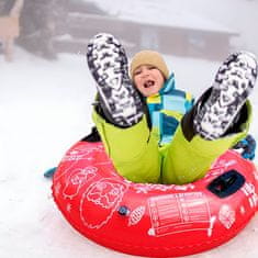 Napihljiva snežna tuba z ročaji SNOWRIDER + Električna pumpa ELECTRICPUMP | SNOWPUMPRED