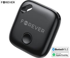 Forever FT-100 pametni sledilnik, Apple Find My, BT5.2, zvočnik, črn