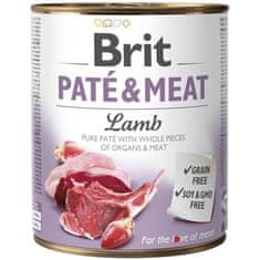 Brit Paté &amp; Meat Cons. Jagnječje meso 800 g