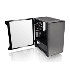 Thermaltake PC ohišje S100 TG črno + 1x ventilator zadaj