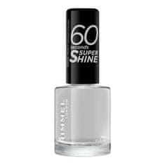 Rimmel 60 Seconds Super Shine hitro sušeči lak za nohte 8 ml Odtenek 740 clear