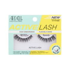 Ardell Active Lash Speedy umetne trepalnice za aktivne osebe in športnike 1 kos Odtenek black