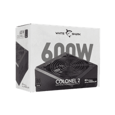 White Shark NAPAJALNIK GPSU-B600S COLONEL-2 600W 80+ BRONZE Full Modular