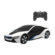 Rastar R/C 1:24 BMW i8 avto na daljinsko upravljanje - občutljiv na UV žarke (bela in rumena)