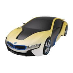 Rastar R/C 1:24 BMW i8 avto na daljinsko upravljanje - občutljiv na UV žarke (bela in rumena)