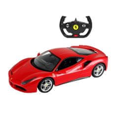 Rastar 1:14 RC avto na daljinsko upravljanje Ferrari 488 GTB (rdeč)