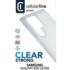 CellularLine ovitek Clear Strong - Galaxy S25 Ultra