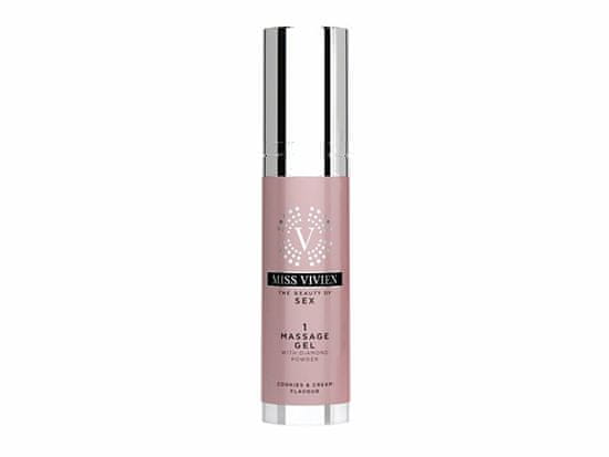 Miss Vivien Masažni gel z diamantnim prahom (Masažni gel) 50 ml