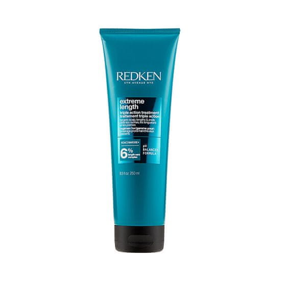 Redken Maska za krhke lase Extreme Length (trojno delovanje) 250 ml