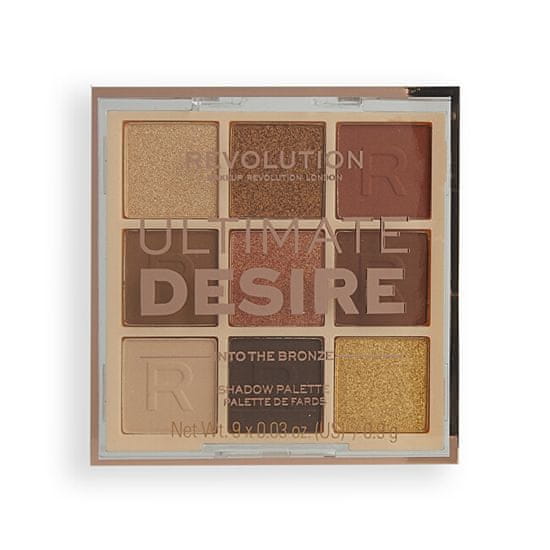 XX Revolution Ultimate Desire Paleta senčil Into the Bronze 8,1 g