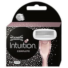 Nadomestne glave Wilkinson Intuition Complete 3 kosi