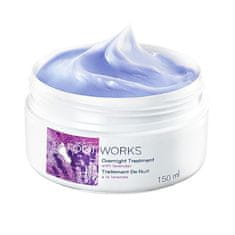 Foot Works Lavender pomirjujoča krema za stopala (za čez noč) 150 ml