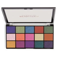 Revolution Paleta 15 senčil za oči Re-Loaded Passion for Colour Palette 16,5 g