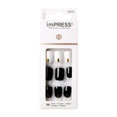 Samolepilni nohti imPRESS Nails Midnight Drive 30 kosov