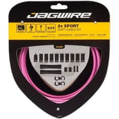 Jagwire 2x Sport Shift Kit črn