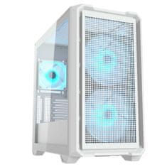 Cougar MX600 Mini RGB PC ohišje, Mini Tower, belo (CGR-5GC9W-RGB)