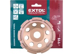 Extol Industrial Diamantno rezilo abrazivno enovrstično, O 115x22,2mm