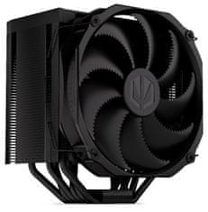 Endorfy CPU hladilnik Fortis 5 black / 140 mm ventilator / 6 toplotnih cevi / PWM / za Intel in AMD / black