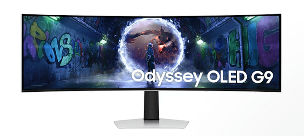 Samsung G93SD Odyssey G9 gaming monitor, Dual QHD,OLED, ukrivljen