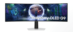 Samsung G93SD Odyssey G9 gaming monitor, Dual QHD, OLED, ukrivljen, siv (LS49DG934SUXEN)