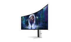 Samsung G93SD Odyssey G9 gaming monitor, Dual QHD, OLED, ukrivljen, siv (LS49DG934SUXEN)