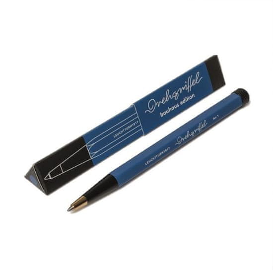 Leuchtturm1917 Drehgriffel Nr. 1 Royal Blue/Black Bauhaus Edition Kroglično pero (kraljevsko modro črnilo)