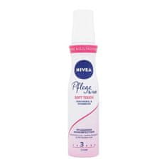 Nivea Care & Hold Soft Touch Caring Mousse oblikovanje pričeske srednja fiksacija 150 ml za ženske