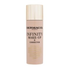 Dermacol Infinity Make-Up & Corrector visoko prekriven puder in korektor 2v1 20 g Odtenek 04 bronze