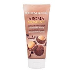 Dermacol Aroma Moment Macadamia Truffle Delicious Body Lotion obnavitven losjon za telo z vonjem oreščkov makadamije v čokoladi 200 ml unisex