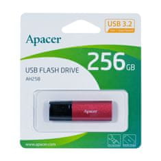 Apacer USB 3.2 Gen1 ključ 256GB AH25B rdeč