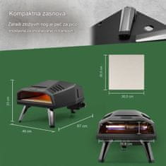 VonHaus Plinska pečica za pizzo