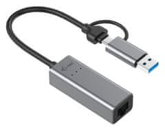 I-TEC USB-C kovinski 2,5Gb/s ethernetni adapter