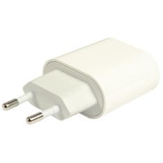 Inter-tech PD-1020 USB-C 5V 20W hitro polnjenje beli polnilec