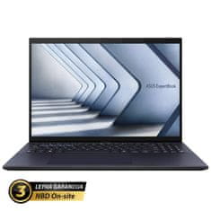 ASUS ExpertBook B3 16" (40,64cm) WUXGA Core Ultra 7 155H 32GB 1TB prenosni računalnik (B3604CMA-WB75D0)