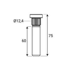 TATechnix Vijak za platišče M12 x 1.5 x 75mm