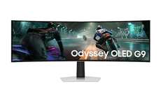 Samsung G91SD Odyssey G9 gaming monitor, Dual QHD, OLED, ukrivljen, siv (LS49DG910SUXEN)