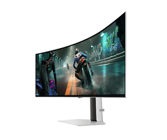 Samsung G91SD Odyssey G9 gaming monitor, Dual QHD, OLED, ukrivljen, siv (LS49DG910SUXEN)