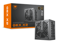 Cougar GEXX2 850 PSU napajalnik, 80 plus Gold, 850W, modularen (CGR GEX X2 850)