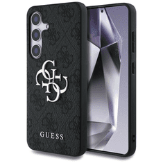 Guess GUHCS25S4GMGGR ovitek za Samsung Galaxy S25 5G - črn