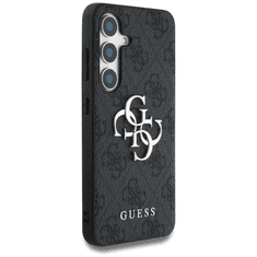 Guess GUHCS25S4GMGGR ovitek za Samsung Galaxy S25 5G - črn