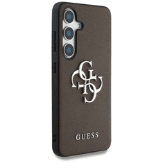 Guess GUHCS25MPGT4MBW ovitek za Samsung Galaxy S25 Plus 5G - Grained - rjav