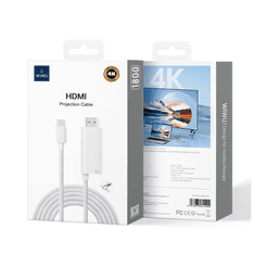 WiWU Kabel USB-C na HDMI Wi-PS001 1,8m