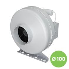 AKVAVENT CYCLONE-EBM 100, CYCLONEEBM 100, Plastični centrifugalni kanalski ventilator za dovod in odvod zraka BB D100