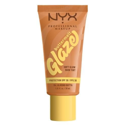 NYX Buttermelt Glaze Soft Glow Skin Tint puder za vse tipe kože 30 ml