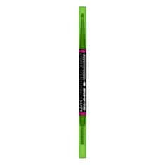 NYX Blade & Shade Dual Edge Brow Pencil dolgo obstojen svinčnik za obrvi s čopičem 0.06 g Odtenek 12 black