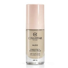 Collistar Posvetlitveni vlažilni make-up SPF 15 (Second Skin Foundation) 30 ml (Odtenek 1N Ivory)