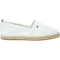 Tommy Hilfiger Espadrilje bela 39 EU Basic Tommy Flat