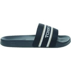 Tommy Hilfiger Japanke mornarsko modra 41 EU Pool Slide