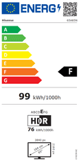 Hisense 65A85N 4K UHD OLED televizor, Smart TV